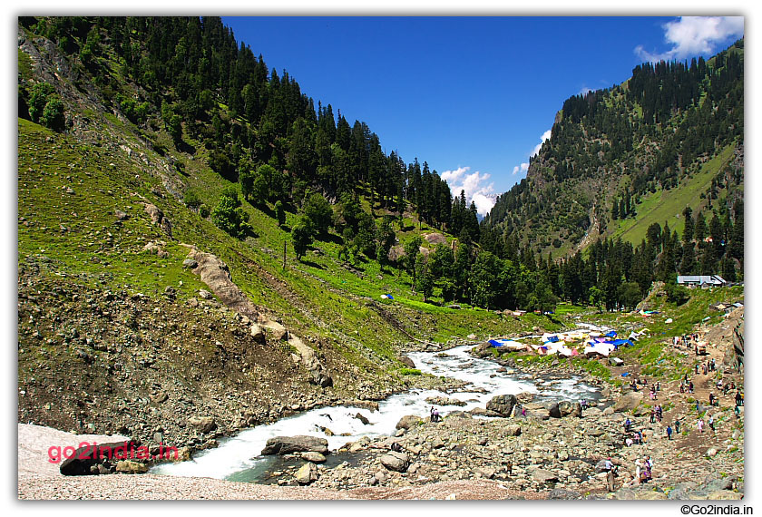 River flowing at Chandanwri 