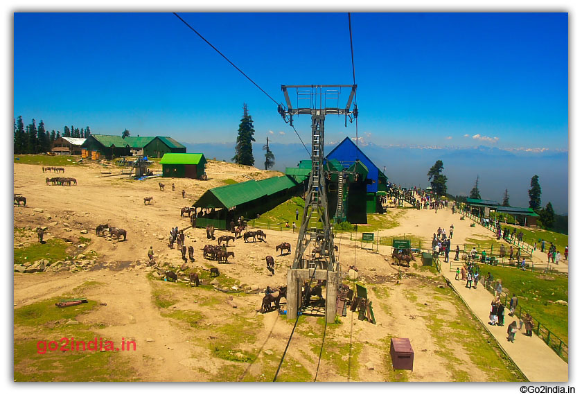 View of Kangdoor station from the car while travelling to 2nd phase