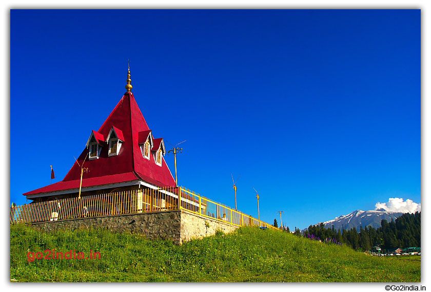 Lord Shiva temple at Gulmarg