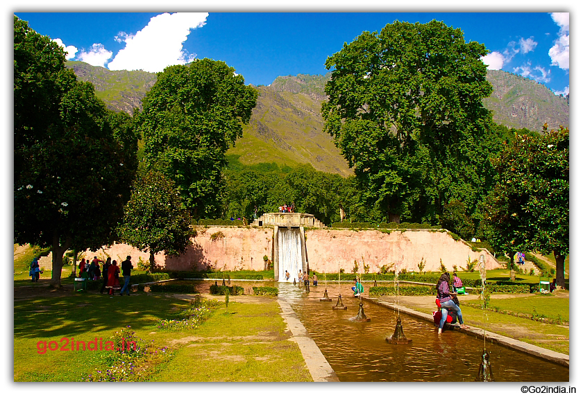 There are 12 such Terraces at Nishat Bagh Srinagar