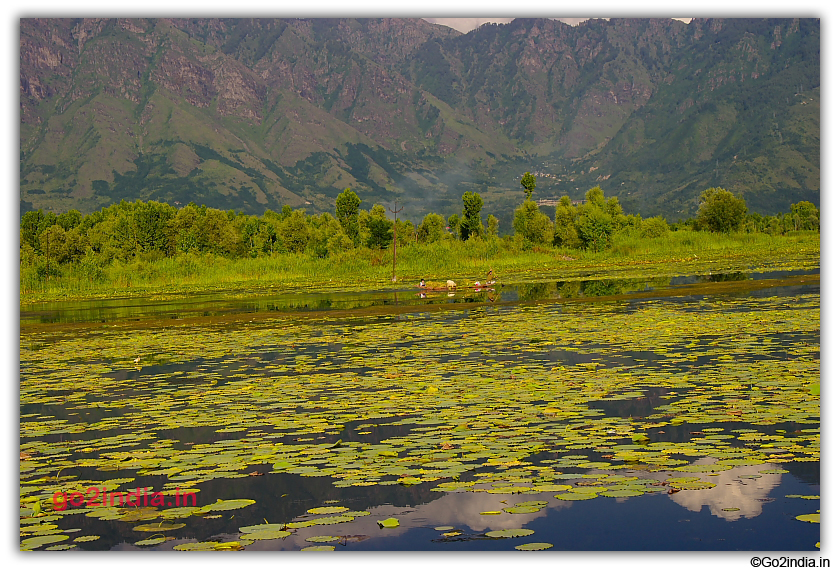 Lake and hills around Nagin Lake