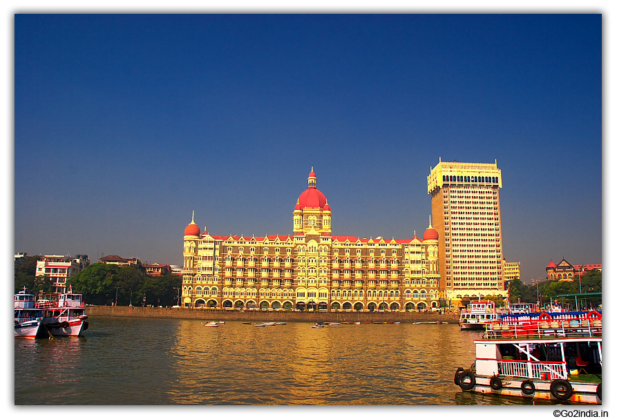Hotel Taj at South Mumbai - From Sea side