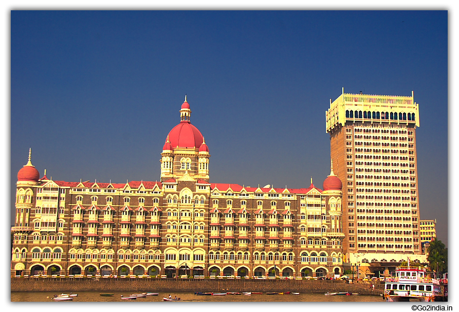New and old Taj Hotel at South Mumbai