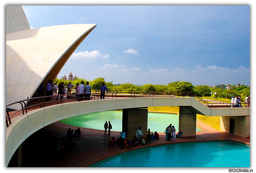 Temple complex of Lotus temple 