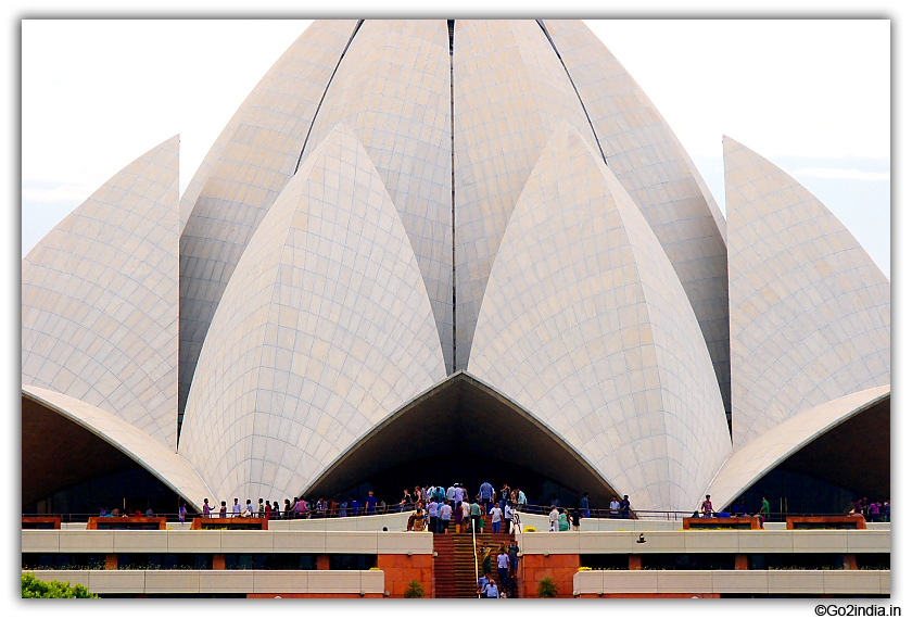 Temple structure from a distance 