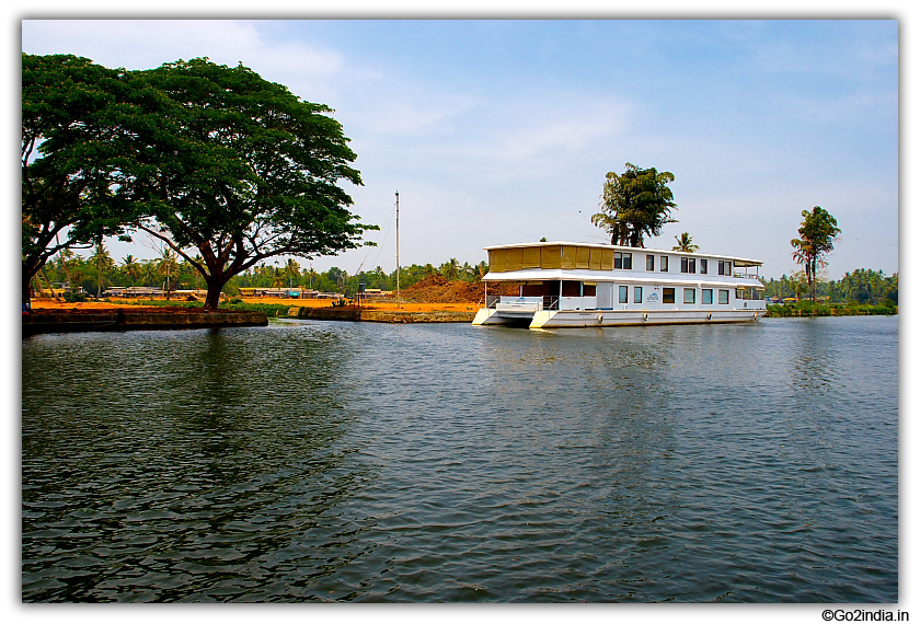 Big Houseboat with ten bedrooms and conference room facility 