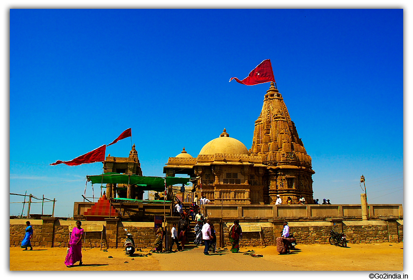 Rukmini Devi temple one of the four temples to visit at Dwaraka