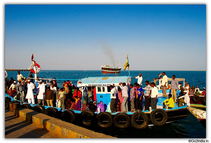 Starting from Okha to Dwarkadhish temple at Bet-Dwarka