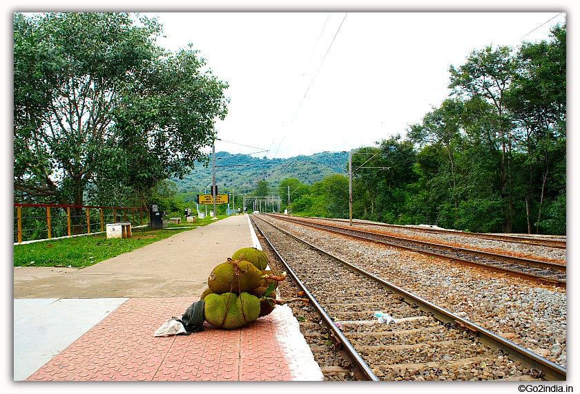 At Borra railway station