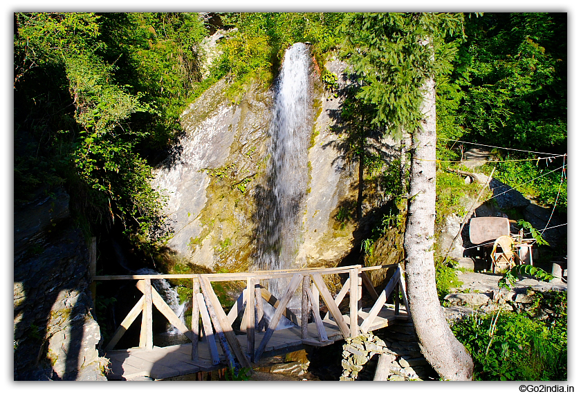 Jana water fall near Manali