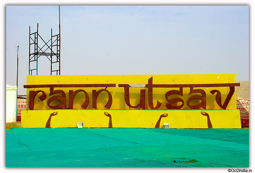 Rann Utsav near Great rann of Kutch organized every year 