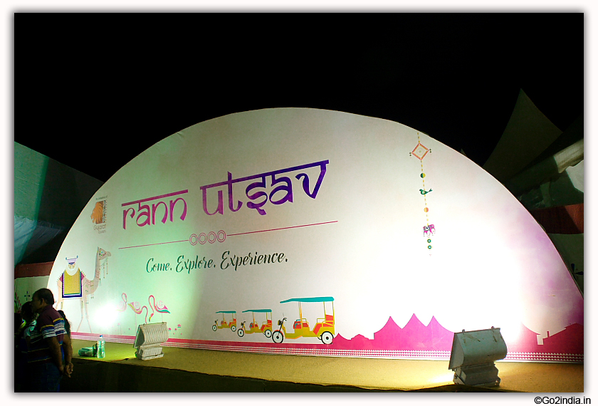 Rann Utsav stage 