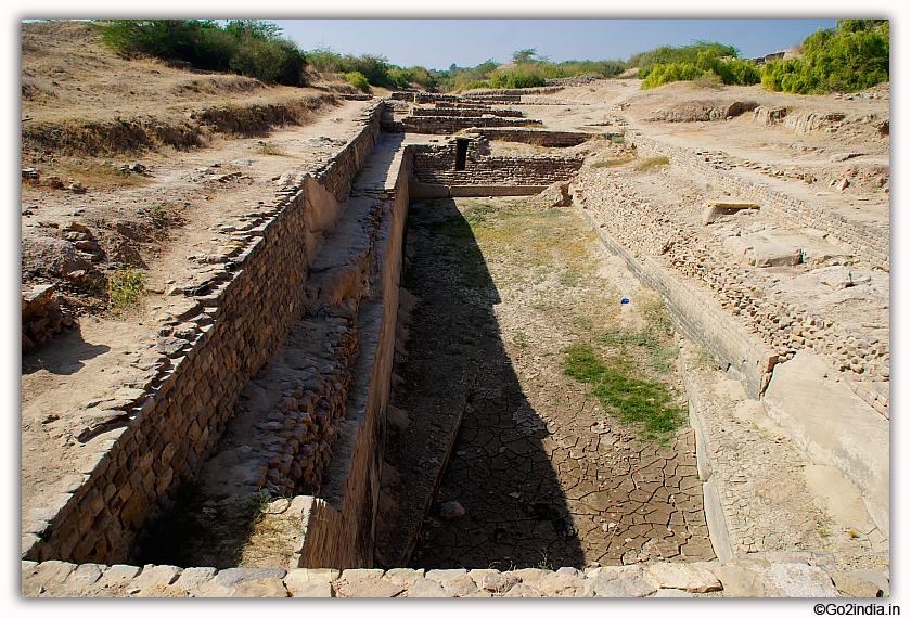 Water storage system at Dholavira
