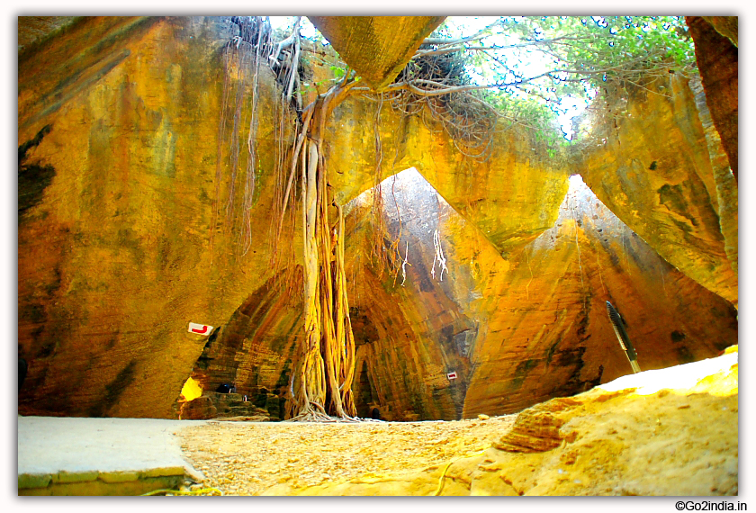 Inside the Naida Caves Diu 