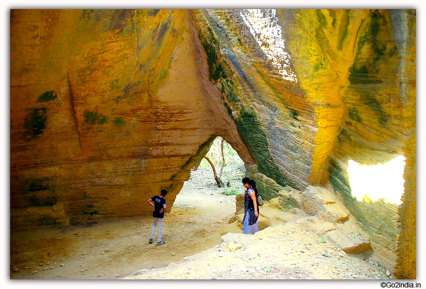 INside the Naida Caves Diu 