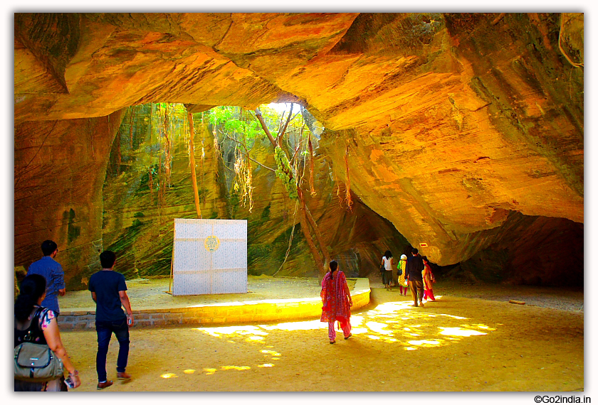 Photography inside Naida Caves Diu 