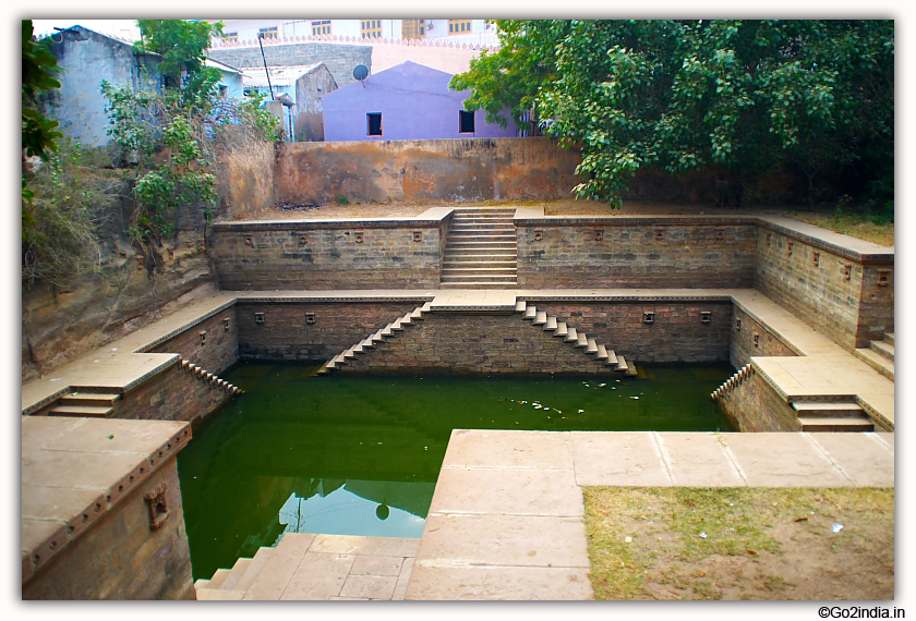 Ramkund the step well at Bhuj Town in Kutch Gujarat 