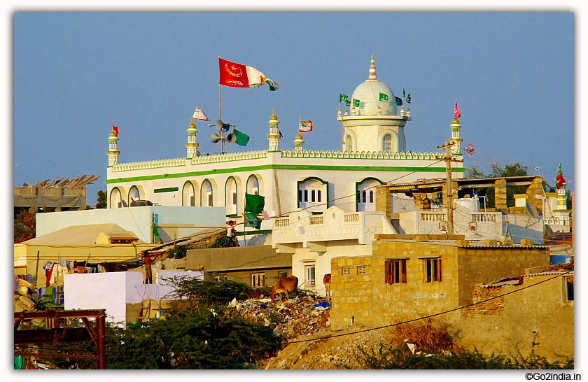 One mosque at Bet Dwarka 