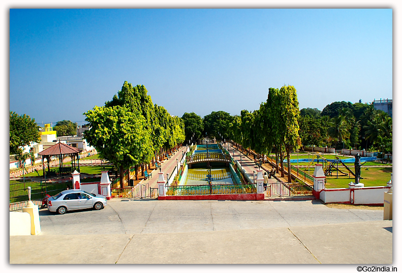 Park in front of Diu Museum  