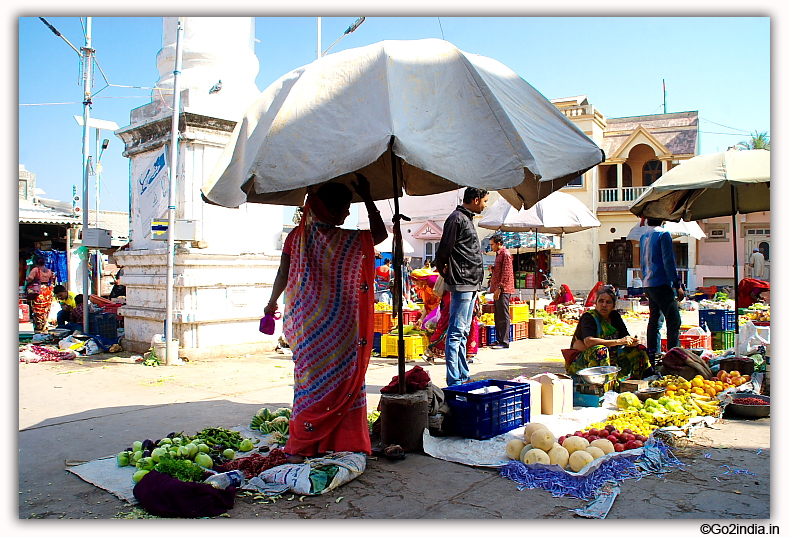 Diu  local market  