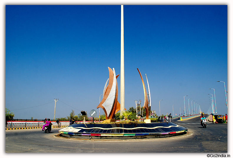 Diu center area of the town 