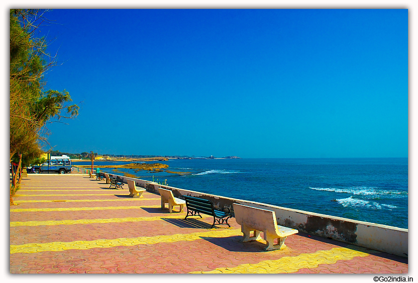 Gangeswar Temple sea beach  