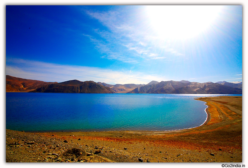 Pangong Lake in Ladakh