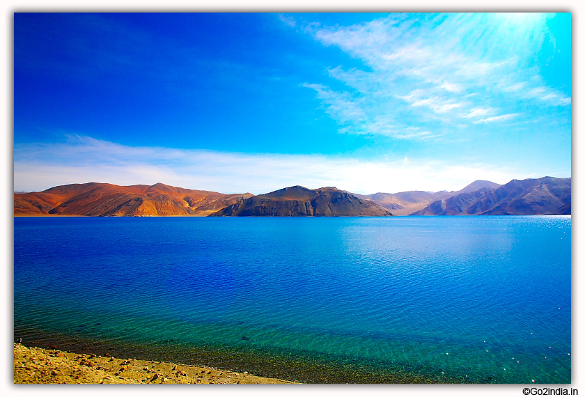 Pangong Lake in Ladakh