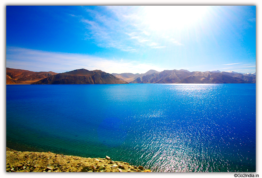 Pangong Lake in Ladakh