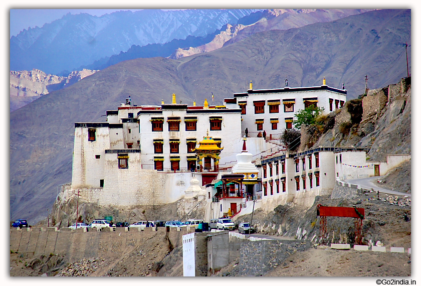 Spituk Monastery at Leh view from NH 1