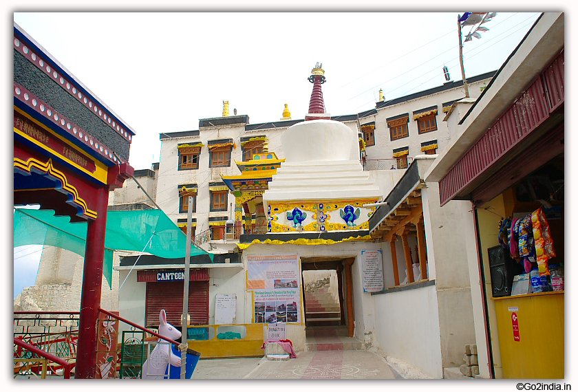 First floor of Spituk Monastery at Leh
