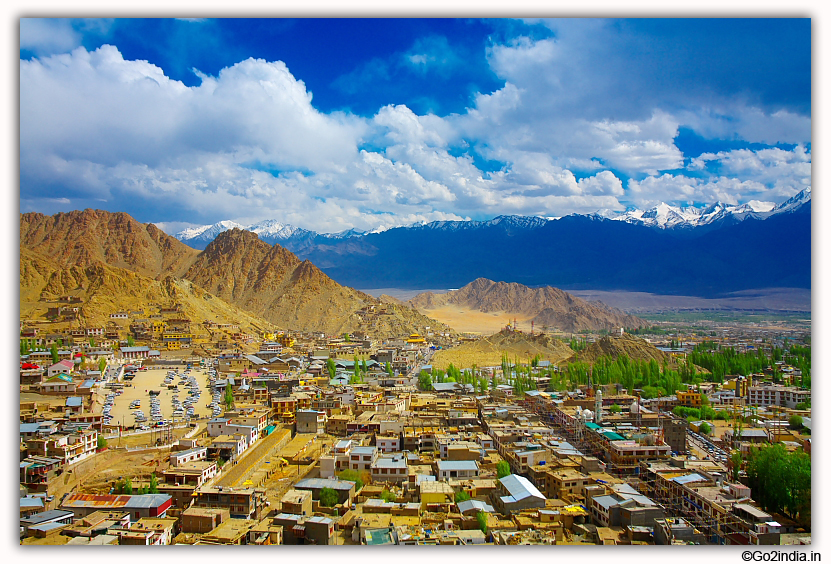 View from Leh Palace top 