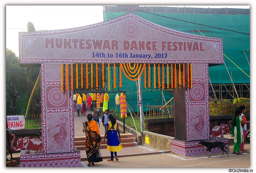 Mukteswar Dance Festival Gate at Puri road 