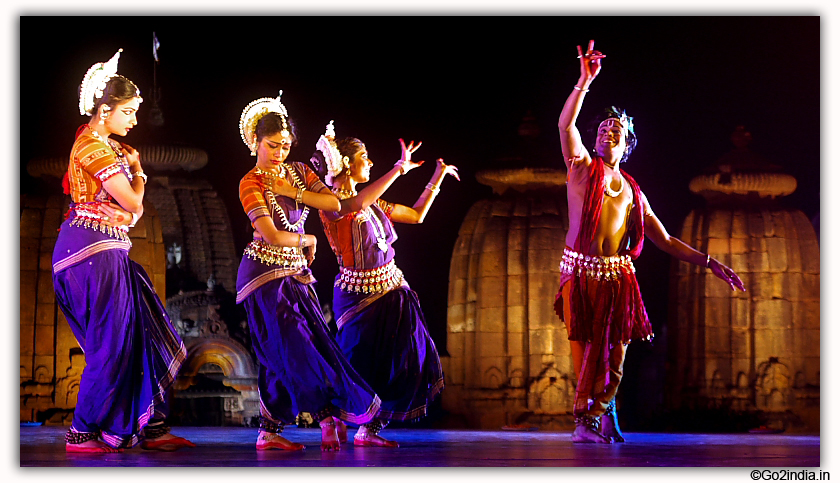 Mukteswar Dance Festival Odissi dance sequence with Radha 