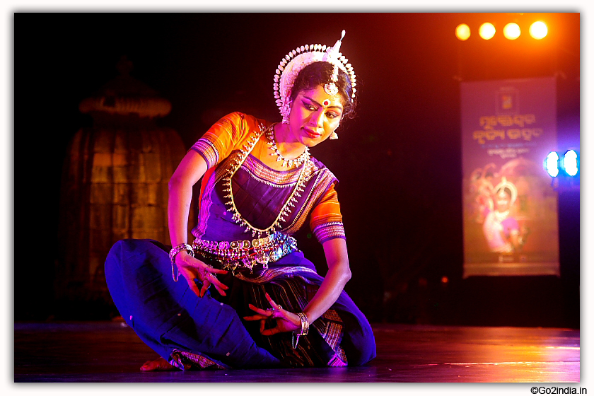 Mukteswar Dance Festival Gopi in Odissi dance