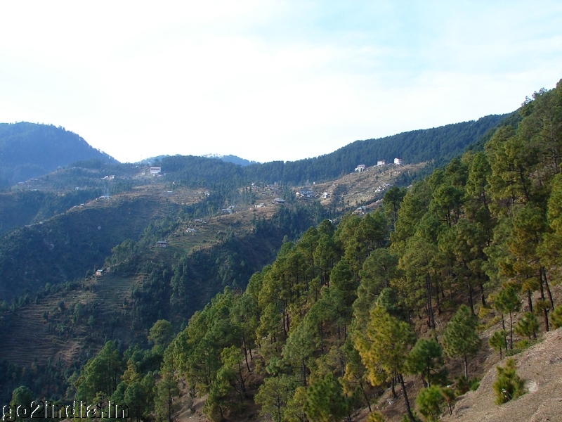 Khajjiar to Chamba trekking view