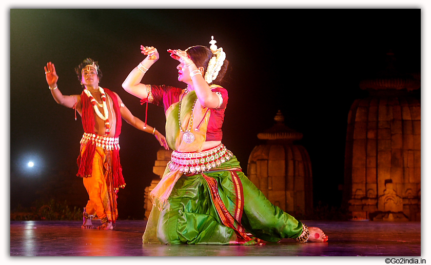 Mukteswar Dance Festival Radha with Krishna dance style 