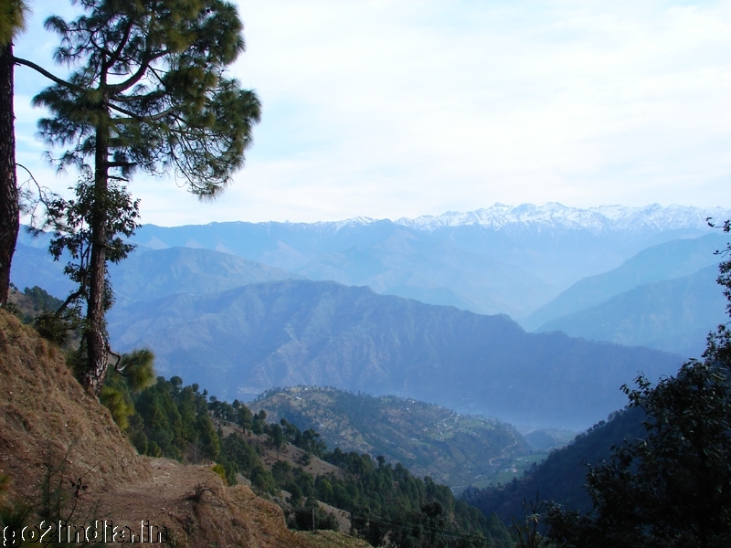 Khajjiar to Chamba trekking view