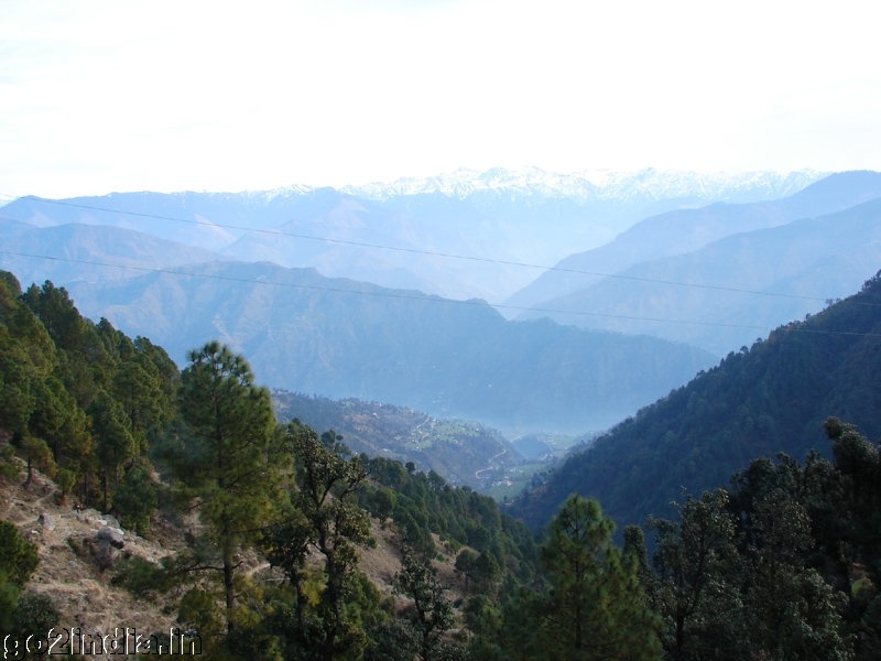 View of Khajjiar to Chamba trekking
