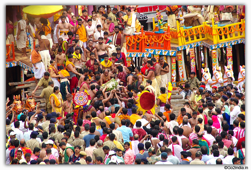 Lord Jagannath Pahandi vijay during  Car Festival Car Festival 