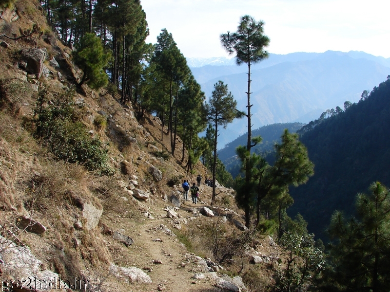 Khajjiar to Chamba trekking view