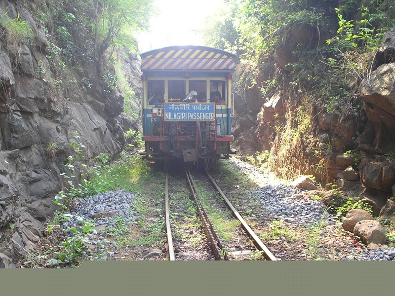 Front side - train ready to start