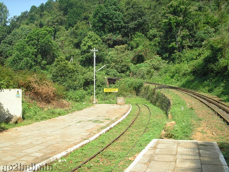 Train track of Ooty train