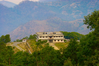 Chaukori tea garden and Himalaya view
