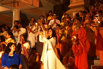 Ganga Arati at Parmarth Rushikesh