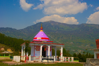 Nanda Devi temple view point