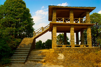 Watch Tower inside Binsar Sanctuary