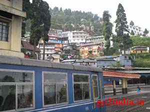 Toy Train at Darjeeling Station